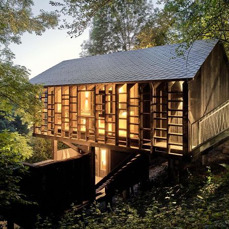 Hutstuf The Beaver & Private Outdoor Spa La-Roche-en-Ardenne Kültér fotó
